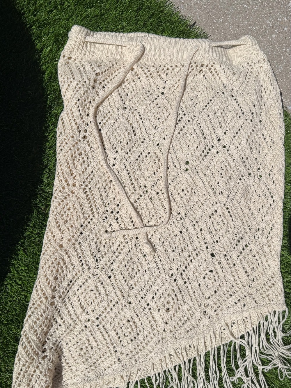 Crochet Bikini Set in Cream - Picture 3 of 3